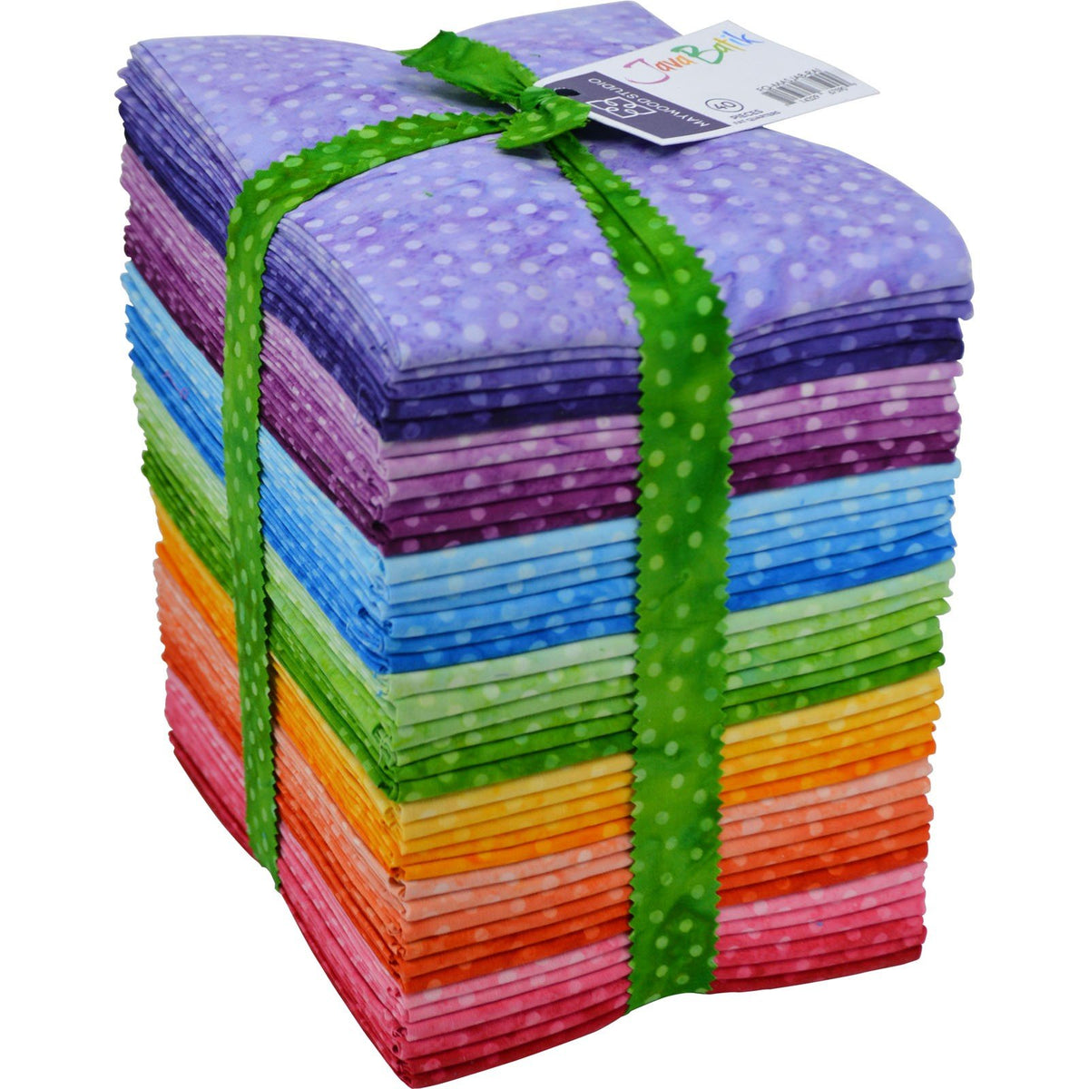Rainbow Batik Fat Quarter Bundle - 20 Fat Quarters