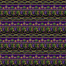 Load image into Gallery viewer, Mardi Gras by Henry Glass, Border Stripe 1085-95, by the yard