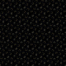 Load image into Gallery viewer, Northcott Hallow's Eve Black Cat's Eyes, Little Turtle Cottage