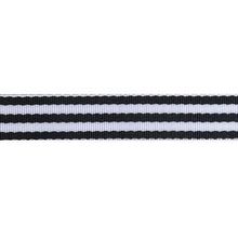 Load image into Gallery viewer, Tula Pink Black & White Nylon Webbing Strap, Little Turtle Cottage