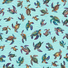 Load image into Gallery viewer, Endless Blues by QT Fabrics, Little Turtle Cottage