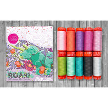 Load image into Gallery viewer, Aurifil Tula Pink ROAR! 10pc 50wt Sm Spools 100% Cotton TP50RC10