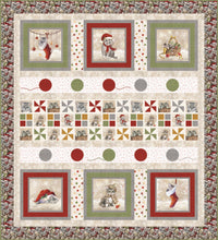 Load image into Gallery viewer, Blank Quilting A Purr-fect Holiday Season, Little Turtle Cottage