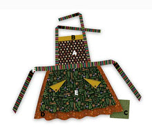 Load image into Gallery viewer, Apron, Bib + Double Skirt with Patch Pockets SIY - Sew It Yourself™ Free Project