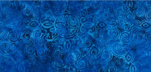 Load image into Gallery viewer, Back It With Banyan Wide Back Bundles, Sapphire 3yds x 108" Batik, Little Turtle Cottage