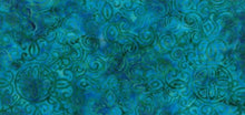 Load image into Gallery viewer, Back It With Banyan Wide Back Bundles, Peacock 3yds x 108" Batik, Little Turtle Cottage