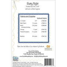 Load image into Gallery viewer, Batty Night Pattern PTN3245 BTBQ419