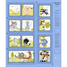 Load image into Gallery viewer, Barnyard Blues by SusyBee® for Clothworks, Little Turtle Cottage