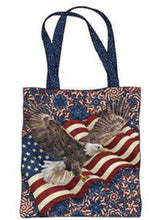 Load image into Gallery viewer, Stars & Stripes 14 - Stonehenge by Northcott, Canvas Tote Bag Panel C29083-49, by the panel
