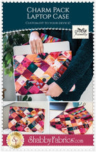 Load image into Gallery viewer, Charm Pack Laptop Case Pattern, Little Turtle Cottage