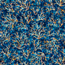 Load image into Gallery viewer, Oceana by QT Fabrics, Coral Lagoon 27091 W, by the yard