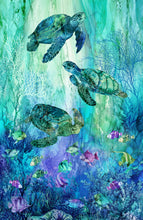 Load image into Gallery viewer, Coral Reef by Northcott, Little Turtle Cottage