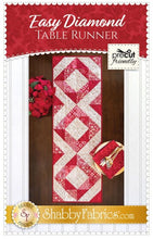 Load image into Gallery viewer, Easy Diamond Table Runner Pattern SF50012