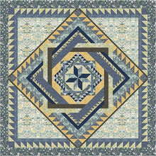 Load image into Gallery viewer, Entangled round-About Quilt Kit featuring Buttermere by The Original Morris & Co, Little Turtle Cottage