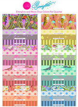 Load image into Gallery viewer, Tula Pink Everglow and Neon True Colors, Fat Quarter Bundle, Little Turtle Cottage
