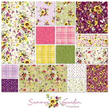 Load image into Gallery viewer, Summer Garden by Clothworks, Fat Quarter Bundle, Little Turtle Cottage