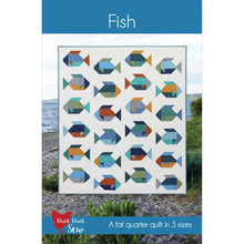 Load image into Gallery viewer, Fish Quilt by Cluck Cluck Sew, Little Turtle Cottage