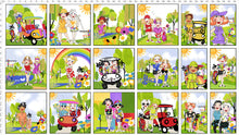 Load image into Gallery viewer, Golf Happy, Blocks Panel by Loralie Designs® 692-365, by the panel