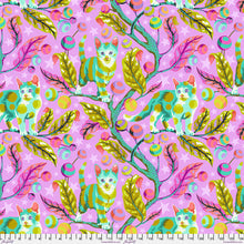 Load image into Gallery viewer, Tabby Road Deja Vu Minky by Tula Pink, Club Kitty Electroberry MKTP004, Little Turtle Cottage