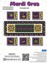 Load image into Gallery viewer, Mardi Gras by Henry Glass, Tossed Beads 1082-94, by the yard