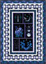 Load image into Gallery viewer, Jardin de Lune Mystic Throw, Little Turtle Cottage