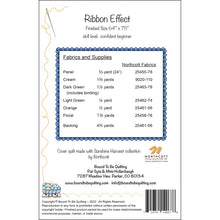 Load image into Gallery viewer, Ribbon Effect Quilt Pattern, BTBQ354, Little Turtle Cottage