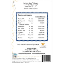 Load image into Gallery viewer, Hanging Vines Quilt Pattern, BTBQ382 Little Turtle Cottage