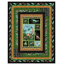 Load image into Gallery viewer, Dinosaur Time by Phoebe Moon for Northcott Paleo Tales PTN3170, Pattern, Little Turtle Cottage
