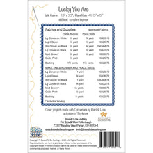 Load image into Gallery viewer, Lucky You Are Pattern, BTBQ386, Little Turtle Cottage