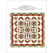 Load image into Gallery viewer, A Poinsettia Winter Quilt Booklet by Jason Yenter, Little Turtle Cottage