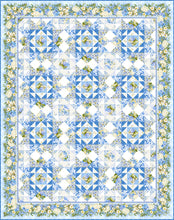 Load image into Gallery viewer, Periwinkle Spring Quilt Pattern, Little Turtle Cottage