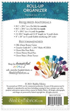 Load image into Gallery viewer, Roll-Up Organizer Pattern SF71358
