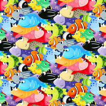 Load image into Gallery viewer, Under The Sea by SusyBee® for Clothworks, Little Turtle Cottage