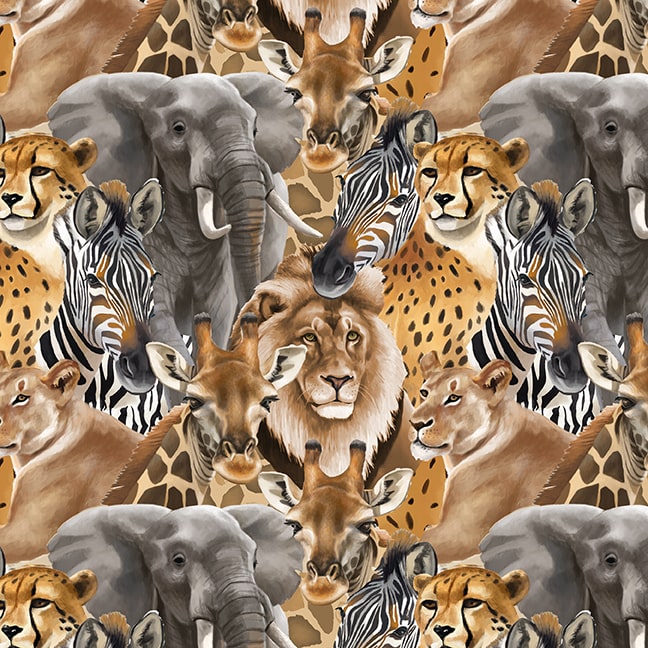 Safari Sights From Blank Quilting 