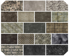 Load image into Gallery viewer, Tim Holtz Eclectic Elements Gothic Fat Quarter Bundle FB4FQTH.GOTHIC, Little Turtle Cottage