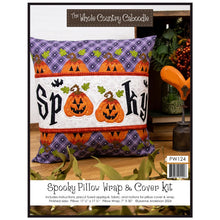 Load image into Gallery viewer, Spooky Pillow Wrap & Cover Laser Kit, The Whole Country Caboodle PW124, Little Turtle Cottage