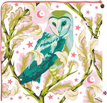 Load image into Gallery viewer, Tula Pink Zip Project Bag, Night Owl X-Large Limited Edition TPXLBAG