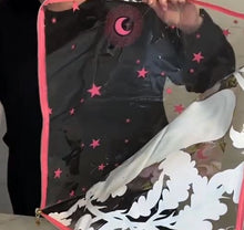 Load image into Gallery viewer, Tula Pink Zip Project Bag, Night Owl X-Large Limited Edition TPXLBAG