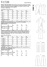 Load image into Gallery viewer, Vogue Pattern V1739 Misses Tunic & Pants, Little Turtle Cottage