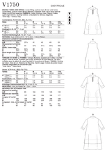 Load image into Gallery viewer, Vogue Pattern V1750 Misses Tunic & Dress, Little Turtle Cottage