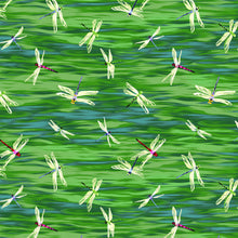 Load image into Gallery viewer, Dragonfly Days from Clothworks, Little Turtle Cottage