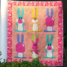 Load image into Gallery viewer, Blowing Up Bunnies - Rabbits Chewing Gum Pattern AEBU0423, Little Turtle Cottage