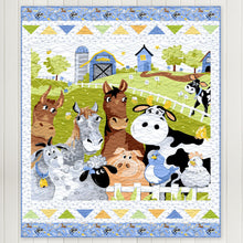 Load image into Gallery viewer, Barnyard Blues by SusyBee® for Clothworks, Little Turtle Cottage