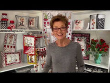 Load and play video in Gallery viewer, Sew Sew, Sew Tossed Black by Loralie Designs® 692-560, by the yard