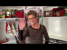 Load and play video in Gallery viewer, Doggie Holiday Borders Panel Black by Loralie Designs® 692-550, by the Panel