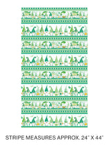 Load image into Gallery viewer, Lucky Gnomes by Kanvas Studio for Benartex Lucky Gnome Stripe 12661-90 - Little Turtle Cottage