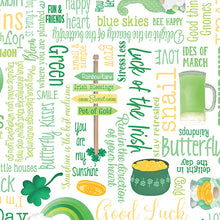 Load image into Gallery viewer, Lucky Gnomes by Kanvas Studio for Benartex Lucky Words White 12663-09 - Little Turtle Cottage