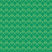 Load image into Gallery viewer, Lucky Gnomes by Kanvas Studio for Benartex Lucky Trellis Kelly Green12667-43 - Little Turtle Cottage