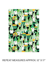 Load image into Gallery viewer, Lucky Gnomes by Kanvas Studio for Benartex Happy Go Lucky 12668-12 - Little Turtle Cottage