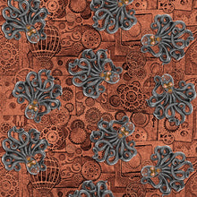 Load image into Gallery viewer, Blank Quilting Alternative Age Octopus & Gears 2323-85 - Little Turtle Cottage